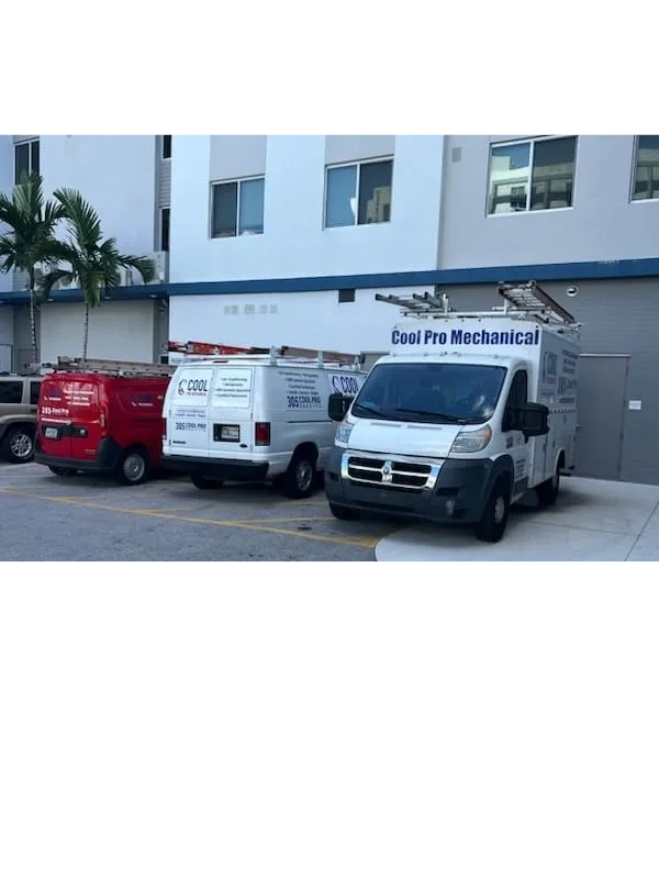 Cool Pro Mechanical service vans